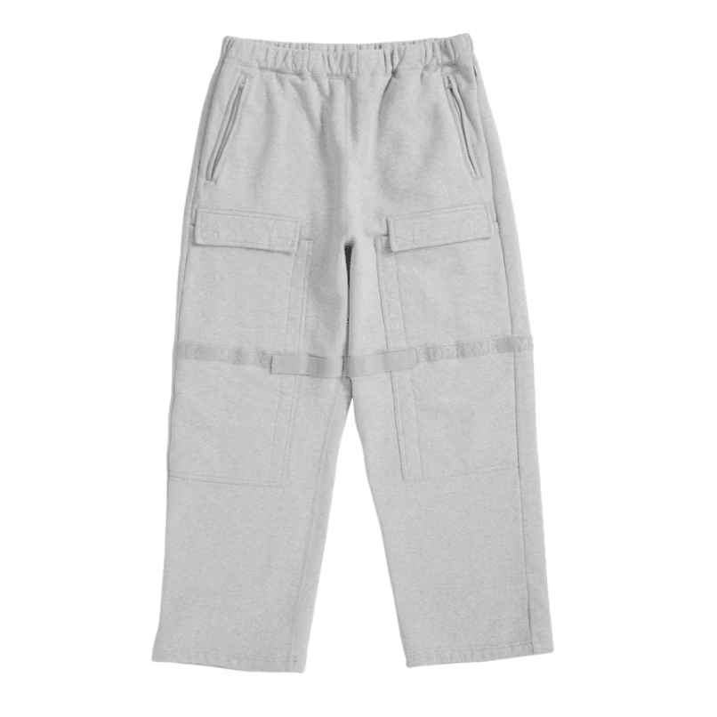 Supreme Marithe + Francois Girbaud Sweatpants Heather Grey